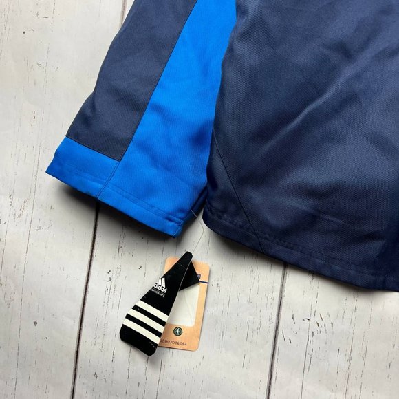 Vintage Dallas Mavericks NBA Large Adidas Varsity Jacket Blue Men New - Picture 8 of 11